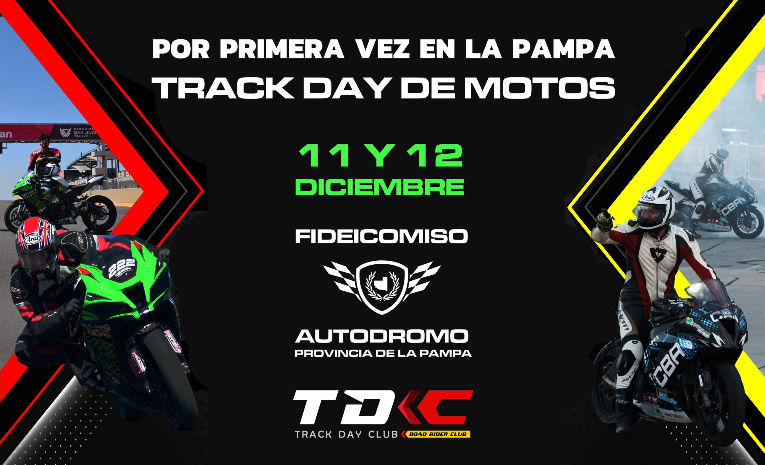 PRIMER TRACK DAY DE MOTOS EN LA PAMPA